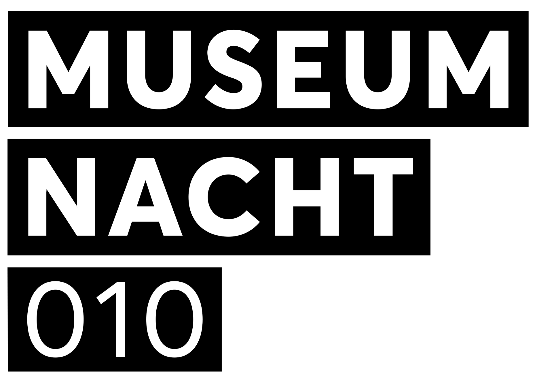 Afbeelding toont het logo van de museumnacht